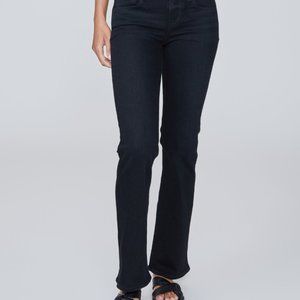 PAIGE Sloane Slight Bootcut in Black/Caviar Size 27